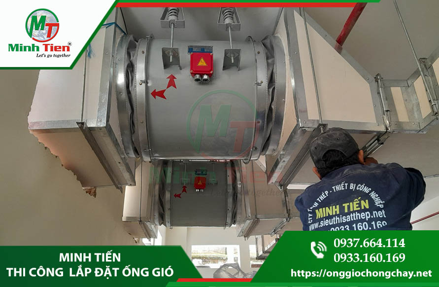 ống gió chống cháy EI tại TP Hồ Chí Minh
